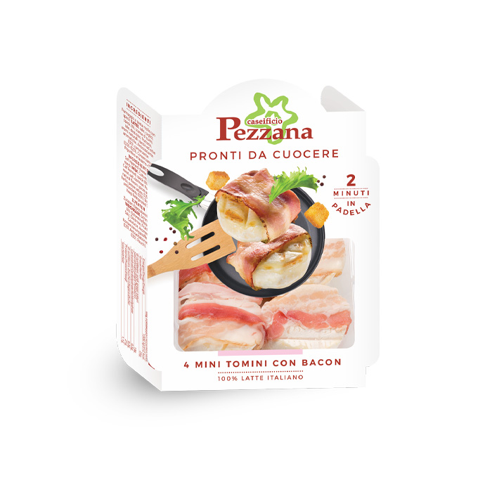“Torrette” di Mini tomini&bacon e zucchine