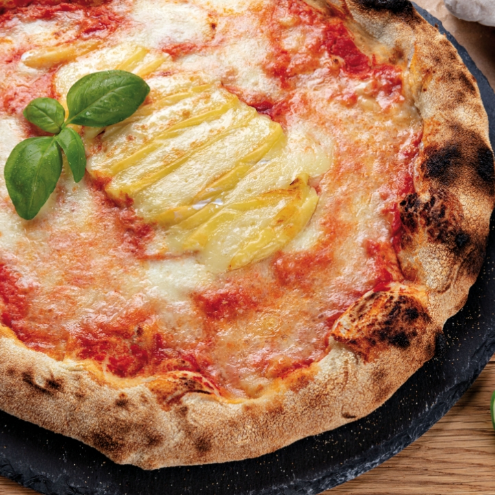 Pizza Napoletana mit klassischem Tomino